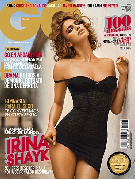 Okładka grudniowego GQ