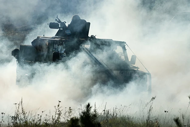 Na ćwiczeniach Anakonda 2010 /fot. Adam Roik, Combat Camera DOSZ