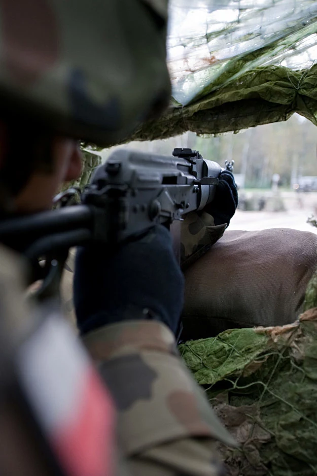 Na ćwiczeniach Anakonda 2010 /fot. Adam Roik, Combat Camera DOSZ