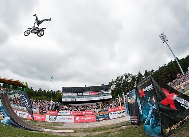 Podczas Mistrzostw Polski FMX Skillz Up Cup Zielona Góra