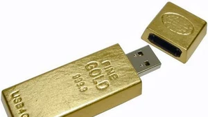 Pendrive ze złota