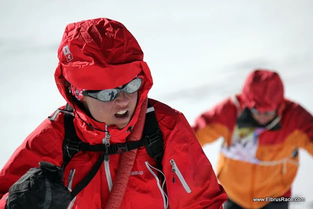 Aleksandra Dzik na trasie Elbrus Race /fot. Elbrus Race