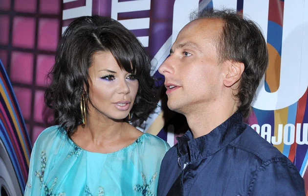 Edyta Górniak z byłym mężem, Dariuszem Krupą. Edyta Górniak z byłym mężem, Dariuszem Krupą.