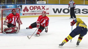 Rafał Radziszewski w bramce Cracovii, fot: Tadeusz Bącal