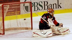 Arkadiusz Sobecki nie uchronił GKS przed porażką, fot: Adam Jędrzejczyk