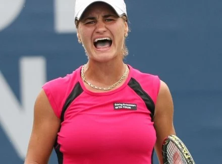 Monica Niculescu nie zawsze potrafi utrzymać nerwy na wodzy