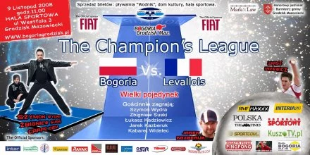 Organizatorzy przygotowali wiele atrakcji dla kibiców podczas meczu Bogorii z Levallois FC