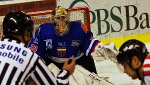 Daniel Lundin w bramce Polonii, fot: Adam Jędrzejczyk