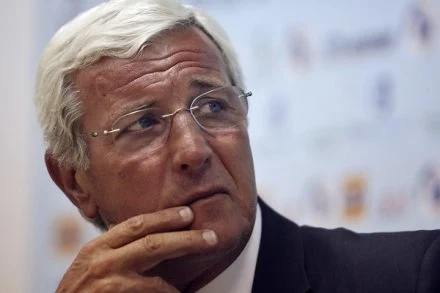 Trener reprezentacji Włoch Marcello Lippi Trener reprezentacji Włoch Marcello Lippi