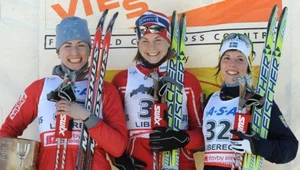 Z lewej Justyna Kowalczyk