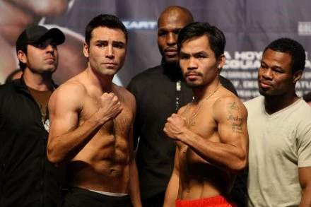 Oscar De La Hoya i Manny Pacquiao
