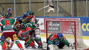 Tomasz Jaworski w bramce Zagłębia, fot: Tadeusz Bącal