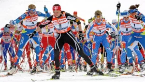 Justyna Kowalczyk na czele stawki