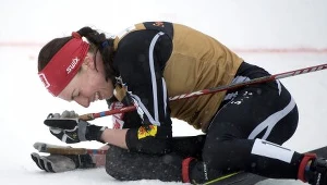 Justyna właśnie zrozumiała, że wygrała Puchar Świata