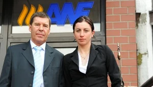 Aleksander Wierietielny i Justyna Kowalczyk Fot. Norbert Barczyk