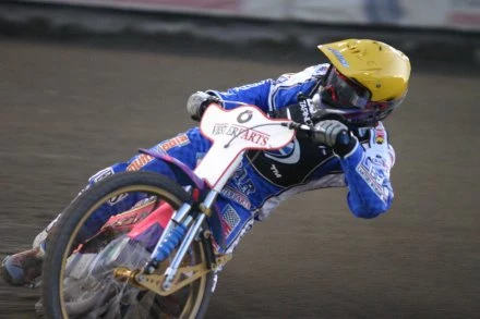Żużlowiec Unii Tarnów Janusz Kołodziej, fot: Mariusz Krupa