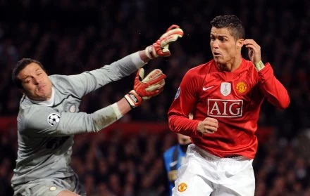 Julio Cesar i Cristiano Ronaldo