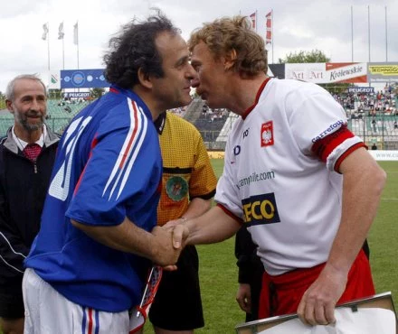 Michel Platini i Zbigniew Boniek Michel Platini i Zbigniew Boniek