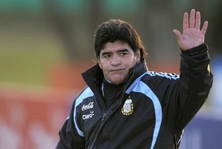 W Argentynie nie brakuje kyrtyków Diego Maradony