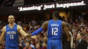 Marcin Gortat i Dwight Howard