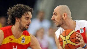 Marcin Gortat kontra Pau Gasol. Na razie mogą się spotykać tylko w NBA