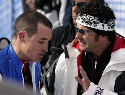 Alberto Tomba (z prawej) Alberto Tomba (z prawej)