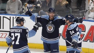 Radek Dvorak ustrzelił hat tricka i poprowadził Panthers do zwycięstwa z Penguins 6:2.