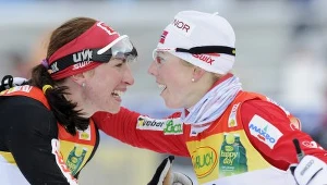Kristin Stoermer Steira i Justyna Kowalczyk