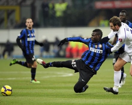 Balotelli w meczu z Fiorentiną wkurzył trenera Interu Balotelli w meczu z Fiorentiną wkurzył trenera Interu