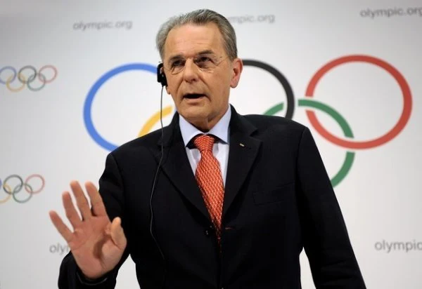 Prezydent Międzynarodowego Komitetu Olimpijskiego Jacques Rogge. Prezydent Międzynarodowego Komitetu Olimpijskiego Jacques Rogge.