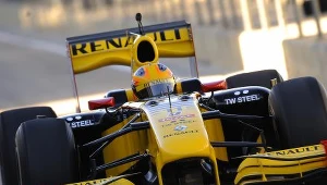 Robert Kubica w swoim bolidzie