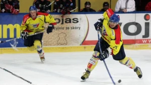 Frantiszek Bakrlik przed rokiem ograł Podhale jako gracz GKS-u. Fot: Tadeusz Bącal