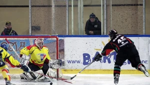 Łukasz Sokół strzelił jednego z goli dla GKS-u Tychy. Fot Tadeusz Bącal