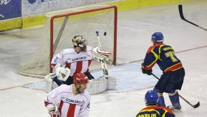 Kluczowy moment soboty: Bakrlik pokonuje Radziszewskiego. Fot. Tadeusz Bącal