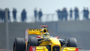 Robert Kubica na torrze w Szanghaju