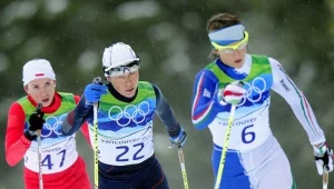 Kornelia Marek (z lewej) na dopingu została przyłapana na IO w Vancouver