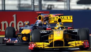 Robert Kubica, a za nim Sebastian Vettel