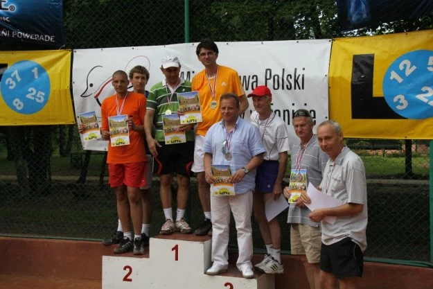 Najlepsi debliści na podium Fot. Janusz Ansion Najlepsi debliści na podium Fot. Janusz Ansion