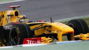 Robert Kubica na torze Hockenheim