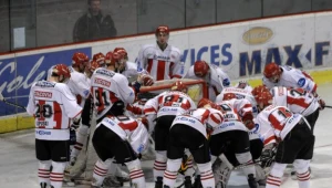 Hokeiści Comarch Cracovii Fot: Krystian Góra