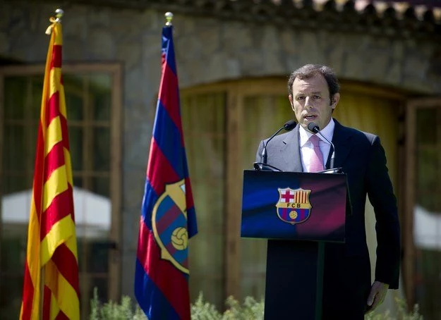 Prezydent Barcelony Sandro Rosell Prezydent Barcelony Sandro Rosell