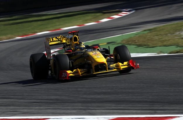 Robert Kubica na torze Monza Robert Kubica na torze Monza