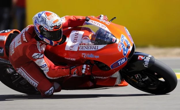 Dani Pedrosa na motocyklu Dani Pedrosa na motocyklu