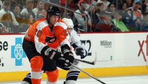 Chris Pronger strzelił gola w meczu z New York Rangers