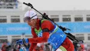 Norweski biathlonista Ole Einar Bjoerndalen zasłużył na tytuł "króla nart"