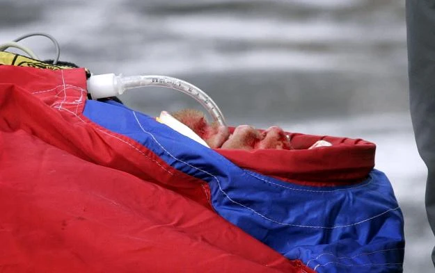 Hans Grugger miał poważny wypadek na treningu w Kitzbuehel Hans Grugger miał poważny wypadek na treningu w Kitzbuehel