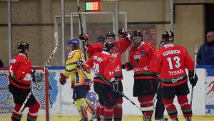 Hokeiści GKS-u Tychy fot: Tadeusz Bącal