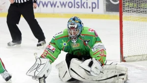 Bramkarz Zagłębia Sosnowiec Tomasz Dzwonek fot: Tadeusz Bącal