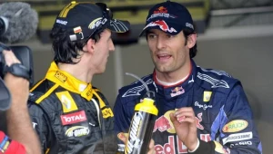 Robert Kubica i Mark Webber