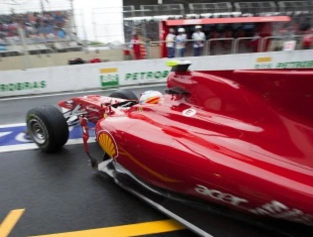 Fernando Alonso w bolidzie Ferrari Fernando Alonso w bolidzie Ferrari